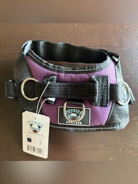 Joyride Small Purple Majesty No Pull Harness with Easy Grip Handle